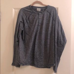 Lucky Brand XL long sleeve Henley shirt